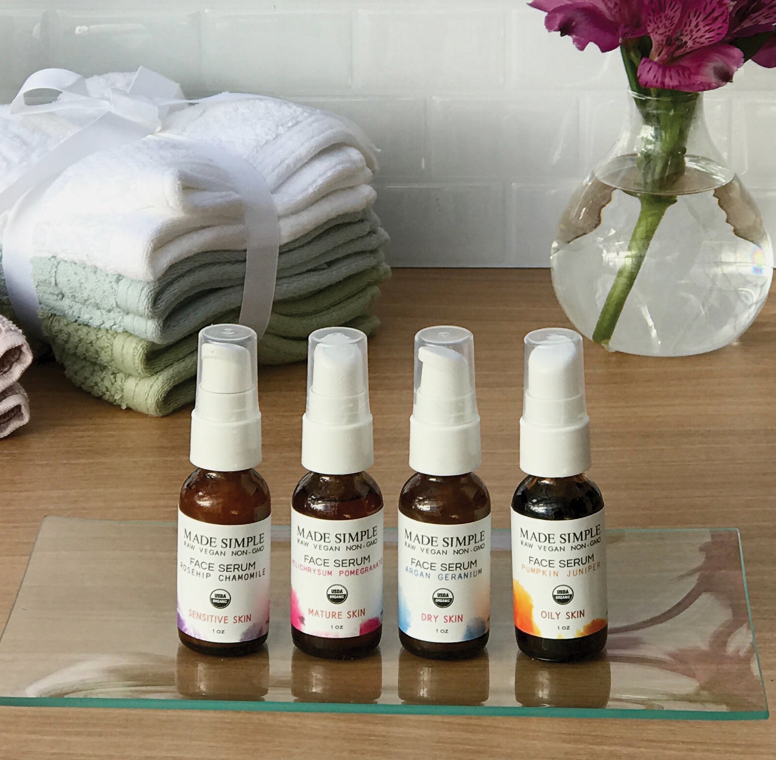 Argan Geranium Face Serum for Dry Skin - Certified Organic. Vegan & Cruelty-free-7