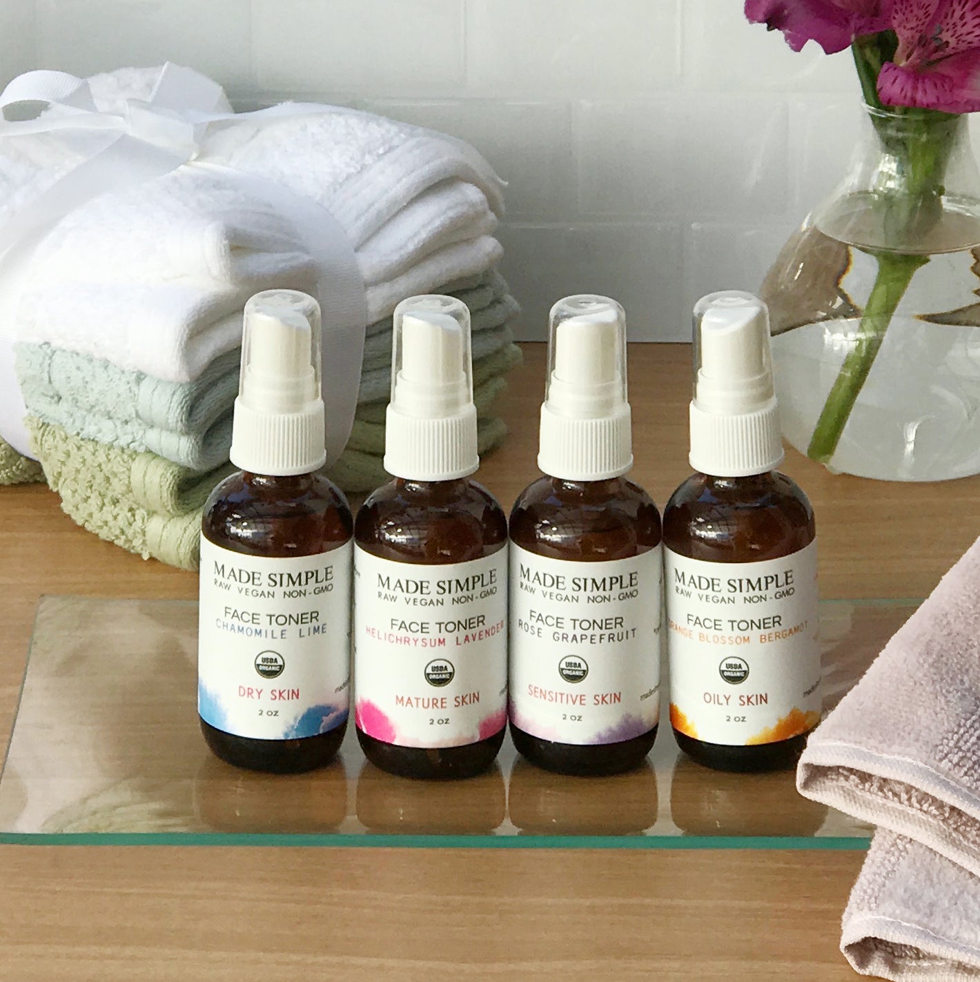 Orange Blossom Bergamot Face Toner for Oily Skin - Certified Organic, Vegan & Cruelty-free-7