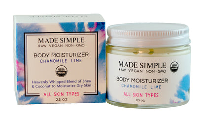 Chamomile Lime Moisturizer - Certified Organic, Vegan & Cruelty-free-6